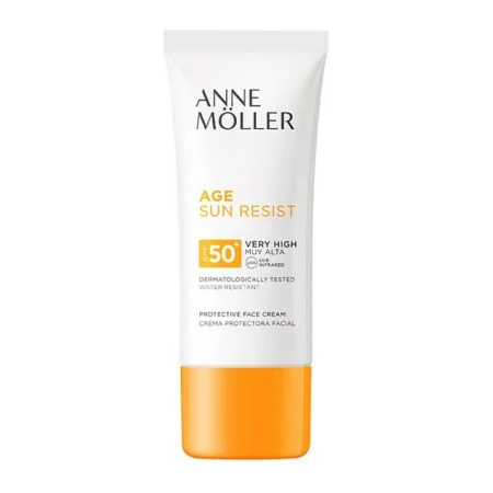 Protecteur Solaire ÂGE SUN RESIST Anne Möller Spf 50+ (50 ml) 50+ (50 ml) de Anne Möller, Filtres solaires - Réf : S0573693, ...