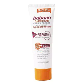 Protector Solar Facial SOLAR ADN SENSITIVE Babaria Spf 50 (75 ml) (Unisex) (75 ml) de Babaria, Filtros solares - Ref: S057370...