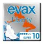 Compresses Super avec Ailes Liberty Evax Liberty (10 uds) 10 Unités de Evax, Protège-slips - Réf : S0573721, Prix : 6,13 €, R...