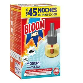 Anti-mosquitos Elétrico Bloom Bloom Max Moscas Mosquitos 45 Noite 1 Unidade 18 ml de Bloom, Controlo de insetos - Ref: S05748...