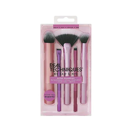 Set di Pennelli per il Trucco Artist Essentials Real Techniques Artist Essentials (5 pcs) 5 Pezzi (5 Unità) di Real Technique...