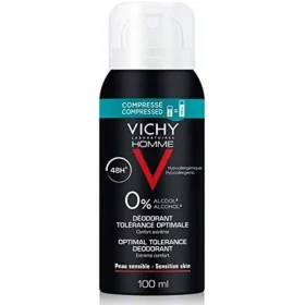 Deospray Vichy Tolérance Optimale Herren Alkoholfrei 48 Stunden Unisex-Erwachsene (100 ml) von Vichy, Deodorants - Ref: S0581...