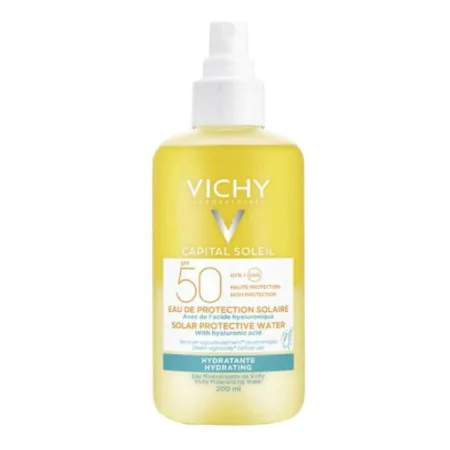 Sun Block Capital Soleil Hydrating Vichy Spf 50 (200 ml) by Vichy, Sun filters - Ref: S0581185, Price: 22,41 €, Discount: %