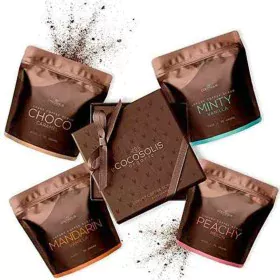 Exfoliant visage Luxury Coffee Scrub Box Cocosolis Luxury Coffee Scrub Box 4 Pièces (4 x 70 ml) de Cocosolis, Exfoliants - Ré...