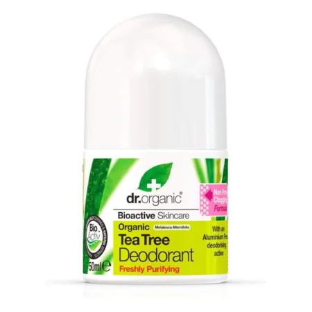 Deodorante Roll-on Dr.Organic DR00145 Albero del tè 50 ml di Dr.Organic, Deodoranti - Rif: S0582117, Prezzo: 10,32 €, Sconto: %