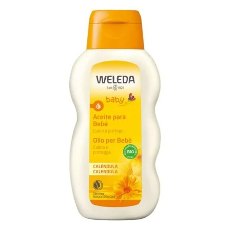 Óleo Corporal Hidratante Para Bebés Baby Weleda Calêndula (200 ml) de Weleda, Óleos - Ref: S0582445, Preço: 17,98 €, Desconto: %