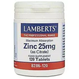 Zinc Lamberts Zinc citrate 120 Units by Lamberts, Zinc - Ref: S0583139, Price: 16,49 €, Discount: %