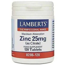 Zinco Lamberts Citrato di zinco 120 Unità di Lamberts, Zinco - Rif: S0583139, Prezzo: 16,49 €, Sconto: %