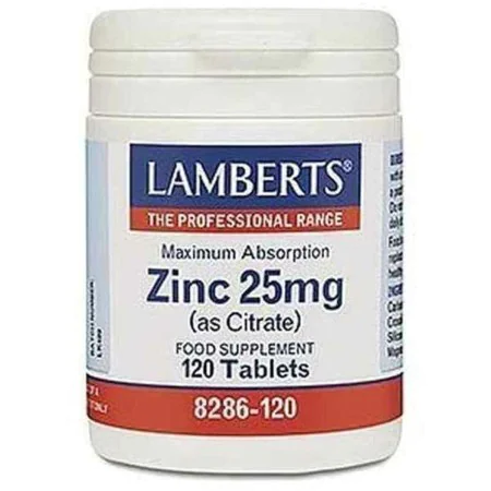 Zinc Lamberts Citrato de zinc 120 Unidades de Lamberts, Zinc - Ref: S0583139, Precio: 17,38 €, Descuento: %