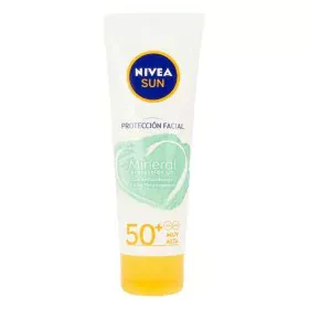 Crema Solar Sun Facial Mineral Nivea 85692 SPF 50+ 50 ml de Nivea, Filtros solares - Ref: S0583964, Precio: 11,59 €, Descuent...