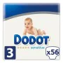 Einweg-Windeln Sensitive Dodot Dodot Sensitive (56 uds) von Dodot, Windeln - Ref: S0585318, Preis: 31,52 €, Rabatt: %