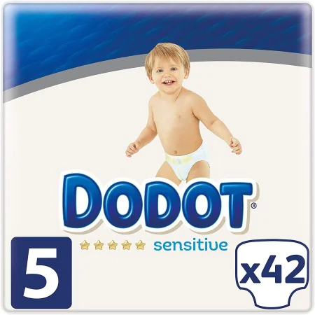 Disposable nappies Sensitive T5 11-16 kg Dodot (42 pcs) by Dodot, Nappies - Ref: S0585320, Price: 29,85 €, Discount: %