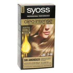 Tinta Permanente Syoss Olio Intense Sem amoníaco Nº 7,10 Louro Natural de Syoss, Coloração permanente - Ref: S0585349, Preço:...