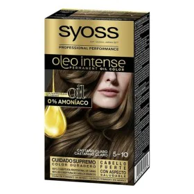 Tintura Permanente Syoss Olio Intense Senza ammoniaca Nº 5,10 Castano Chiaro di Syoss, Colore permanente - Rif: S0585355, Pre...