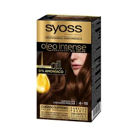 Permanent Dye Syoss Olio Intense Ammonia-free Nº 4,18 Chocolate by Syoss, Permanent Colour - Ref: S0585359, Price: 7,88 €, Di...