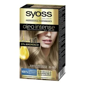 Permanent Dye Syoss Olio Intense Ammonia-free Nº 8,50 Light Ash Blonde by Syoss, Permanent Colour - Ref: S0585365, Price: 7,5...