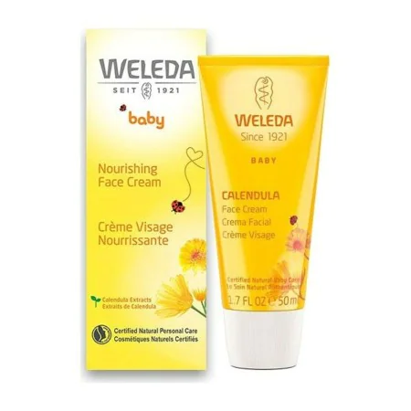 Crème visage Baby Calendula Weleda (50 ml) de Weleda, Hydratants - Réf : S0585454, Prix : 9,56 €, Remise : %