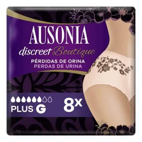 Compresses pour Incontinence Ausonia Discreet Boutique Grand (8 uds) de Ausonia, Serviettes pour pertes urinaires - Réf : S05...