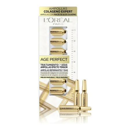 Lifting Effect Ampoules Age Perfect L'Oreal Make Up Age Perfect (7 Units) (7 uds) by L'Oreal Make Up, Moisturisers - Ref: S05...