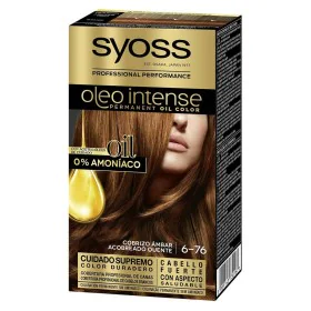 Dauerfärbung Syoss Olio Intense Ohne Ammoniak Nº 6.76 Cobrizo ambar von Syoss, Farben - Ref: S0587802, Preis: 7,57 €, Rabatt: %