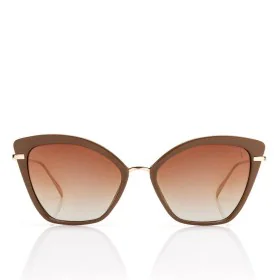 Lunettes de soleil Catwalk Valeria Mazza Design Beige (60 mm) de Valeria Mazza Design, Lunettes et accessoires - Réf : S05881...