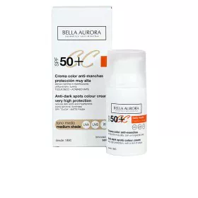 Crema Antimacchie Bella Aurora 2526112 Tonalità Media 30 ml di Bella Aurora, Trattamenti anti acne e anti macchie - Rif: S058...