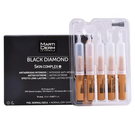 Ampolas Martiderm Black Diamond Antirrugas (10 x 2 ml) de Martiderm, Tónicos e adstringentes faciais - Ref: S0589588, Preço: ...