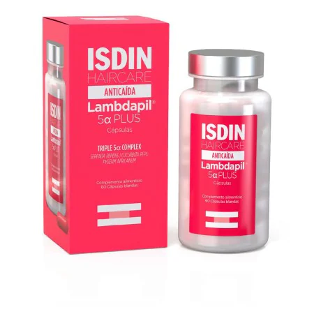 Soin antichute de cheveux Isdin Lambdapil Capsules (60 Unités) de Isdin, Produits contre la perte de cheveux - Réf : S0593380...