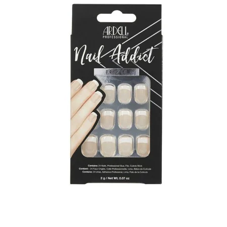 Falsche Nägel Ardell Nail Addict Classic French (24 pcs) von Ardell, Nagelstudio-Sets - Ref: S0593832, Preis: 6,17 €, Rabatt: %