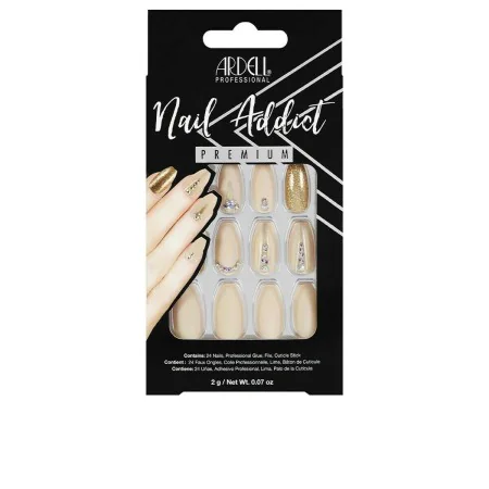 Unhas postiças Ardell Nail Addict Nude Jeweled (24 pcs) de Ardell, Conjuntos de unhas - Ref: S0593835, Preço: 7,57 €, Descont...