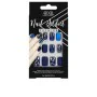 Unghie Finte Ardell Nail Addict Matte Blue (24 pcs) di Ardell, Set per manicure - Rif: S0593839, Prezzo: 7,45 €, Sconto: %