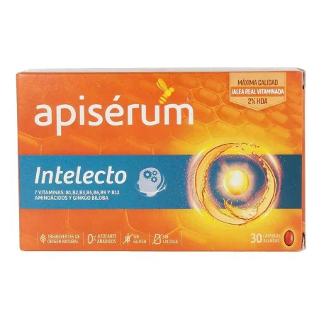 Brain supplement Apiserum Intelecto 30 Units by Apiserum, Multivitamins - Ref: S0594234, Price: 13,64 €, Discount: %