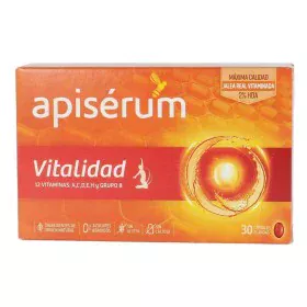 Nahrungsergänzungsmittel Apiserum Vitalidad 30 Stück von Apiserum, Multivitamin & Mineralien - Ref: S0594236, Preis: 14,50 €,...