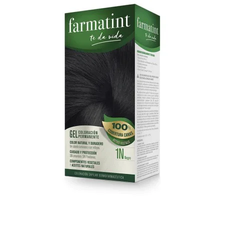 Tinte Permanente Farmatint 1n-Negro Gel de Farmatint, Coloración permanente - Ref: S0594239, Precio: 15,28 €, Descuento: %