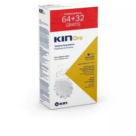 Tabletas Limpiadoras para Dentaduras Postizas Kin Kin Oro de Kin, Limpiadores - Ref: S0596438, Precio: 16,48 €, Descuento: %