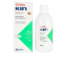 Bain de Bouche Kin Orthokin 500 ml Fraise Menthe de Kin, Bains de bouche - Réf : S0597457, Prix : 15,11 €, Remise : %