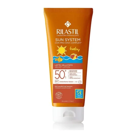 Lait Solaire pour Enfants Rilastil Sun System Spf 50+ (200 ml) de Rilastil, Protections solaires - Réf : S0597512, Prix : 18,...