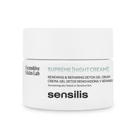 Anti-Wrinkle Night Cream Sensilis Supreme Real Detox 50 ml by Sensilis, Moisturisers - Ref: S0597562, Price: 41,41 €, Discoun...