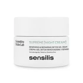 Anti-Wrinkle Night Cream Sensilis Supreme Real Detox 50 ml by Sensilis, Moisturisers - Ref: S0597562, Price: 43,72 €, Discoun...