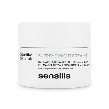 Crème antirides de nuit Sensilis Supreme Real Detox 50 ml de Sensilis, Hydratants - Réf : S0597562, Prix : 43,68 €, Remise : %