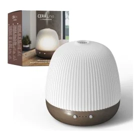 Essential Oil Diffuser Pranarôm Lino Ceramic Wood Ultrasonic (1 Piece) by Pranarôm, Fragrant Room Sprays - Ref: S0597922, Pri...