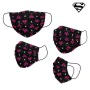 Mascherina Igienica in Stoffa Riutilizzabile DC Super Hero Girls Per bambini Nero di DC Super Hero Girls, Monouso - Rif: S072...