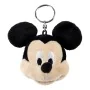 Portachiavi Peluche Mickey Mouse Nero di Mickey Mouse, Portachiavi - Rif: S0727076, Prezzo: 7,37 €, Sconto: %