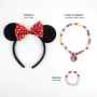 Conjunto de acessórios Minnie Mouse Multicolor 3 Peças de Minnie Mouse, Joalharia - Ref: S0730595, Preço: 7,26 €, Desconto: %