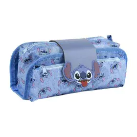 Schulmäppchen Stitch Blau von Stitch, Federmäppchen - Ref: S0732376, Preis: 9,43 €, Rabatt: %