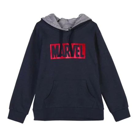 Sudadera con Capucha Niño Marvel Azul oscuro de Marvel, Niño - Ref: S0732470, Precio: 16,77 €, Descuento: %