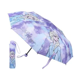 Foldable Umbrella Frozen Purple (Ø 92 cm) by Frozen, Folding Umbrellas - Ref: S0732503, Price: 9,43 €, Discount: %