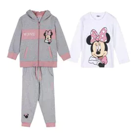 Kinder-Trainingsanzug Minnie Mouse Grau von Minnie Mouse, Mädchen - Ref: S0733037, Preis: 24,28 €, Rabatt: %