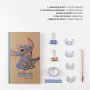 Ensemble de Papeterie Stitch 10 Pièces Bleu de Stitch, Kits de fournitures scolaires - Réf : S0733570, Prix : 10,24 €, Remise...