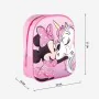 Mochila Escolar Minnie Mouse Cor de Rosa (25 x 31 x 10 cm) de Minnie Mouse, Mochilas infantis - Ref: S0734710, Preço: 9,17 €,...